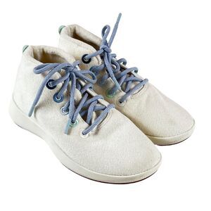 Allbirds Merino Wool Runner Up Mizzles Women 9 Sneakers Ltd Ed Frost Whte Hi Top